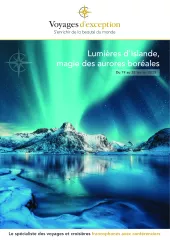 Lumières d'Islande, magie des aurores boréales