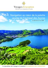 Au cœur de la palette azurée de l'archipel des Açores
