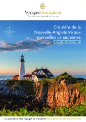 Croisière de la Nouvelle-Angleterre aux merveilles Canadiennes