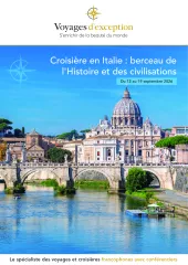 Croisière en Italie : Berceau de l'histoire et des civilisations avec Raphaël Enthoven