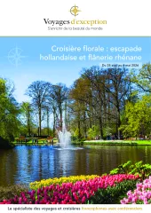 Croisière florale : escapade hollandaise et flânerie rhénane avec Alain Baraton
