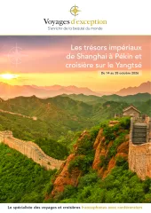 Trésors de Shanghai à Pékin lors d'une croisière sur le Yangtsé