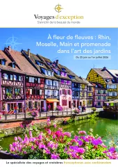 A fleur de fleuves : Rhin, Moselle, Main et promenade dans l’art des jardins