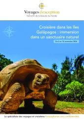 Croisière dans les Îles Galápagos : Immersion dans un sanctuaire naturel