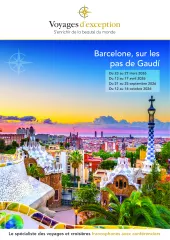 Barcelone, sur les pas de Gaudí