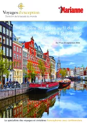 Croisière des idées au fil du Rhin avec Marianne et Frédéric Taddeï