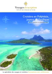 Croisière en Polynésie, au fil des lagons