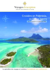 Croisière en Polynésie, au fil des lagons