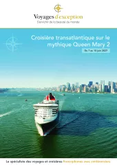 De Southampton à New York sur le mythique Queen Mary 2