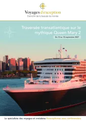 Traversée de Southampton à New York sur le Queen Mary 2