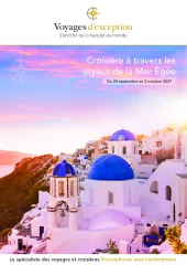 Croisière à travers les joyaux de la Mer Égée