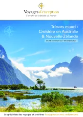 Milford Sound, Sydney, Auckland : croisière au cœur de l'Océanie