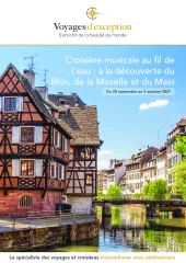 Croisière musicale sur le Rhin romantique, Moselle et Main avec Franck Ferrand