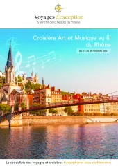 Croisière Art et Musique au fil du Rhône