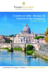 Croisière en Italie : Berceau de l'histoire et des civilisations