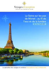 La Seine sur les pas de Monet : au fil de l’eau et de la lumière