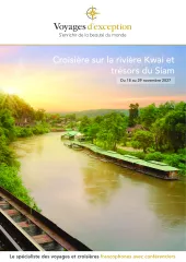 Croisière sur la rivière Kwai et trésors du Siam
