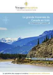 La grande traversée du Canada en train