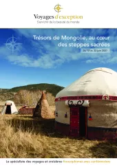 Trésors de Mongolie, au cœur des steppes sacrées