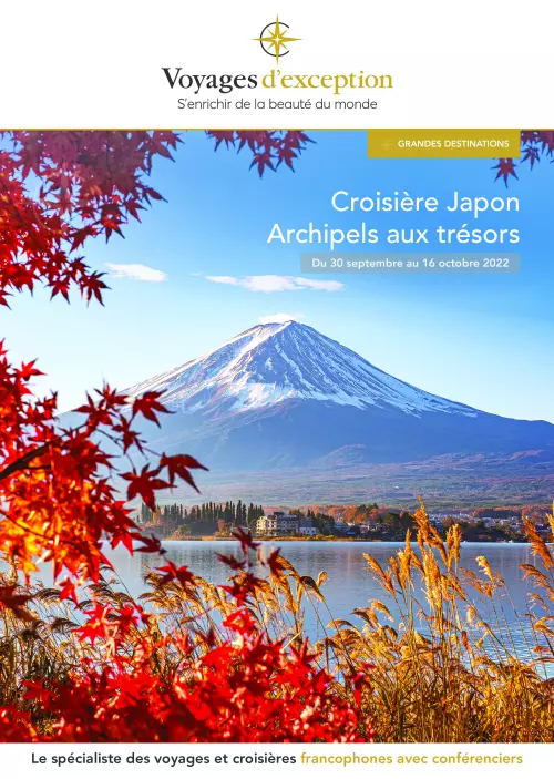Couverture de la brochure du voyage Croisière Japon Archipels aux trésors
