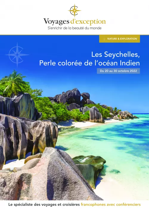 Couverture de la brochure du voyage Les Seychelles,  Perle colorée de l’océan Indien