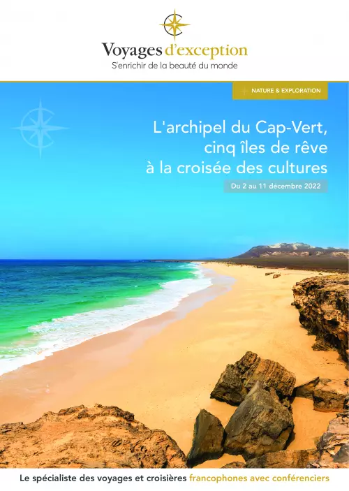 Couverture de la brochure du voyage L'archipel du Cap-Vert,  cinq îles de rêve à la croisée des cultures