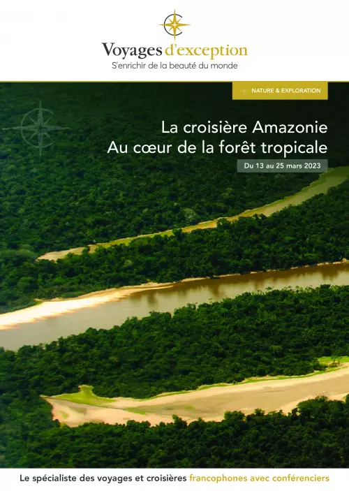 Couverture de la brochure du voyage La croisière Amazonie, au cœur de la forêt tropicale
