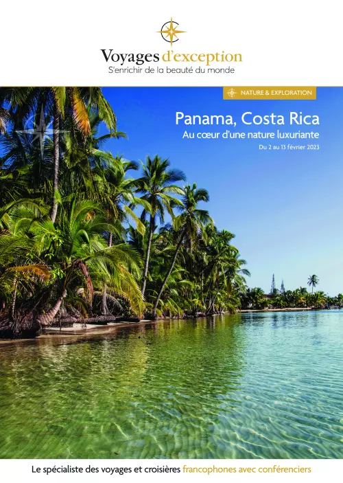 Couverture de la brochure du voyage Panama, Costa Rica : Au cœur d'une nature luxuriante
