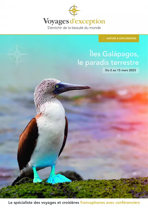 Couverture de la brochure du voyage Îles Galápagos en yacht : le paradis terrestre