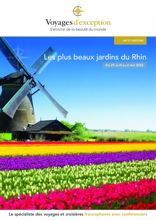 Couverture de la brochure du voyage Les plus beaux jardins du Rhin