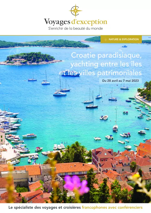 Couverture de la brochure du voyage Croisière en Croatie, yachting entre les îles et les villes patrimoniales