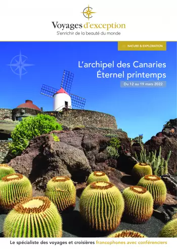 Couverture de la brochure du voyage Éternel printemps dans l’archipel des Canaries