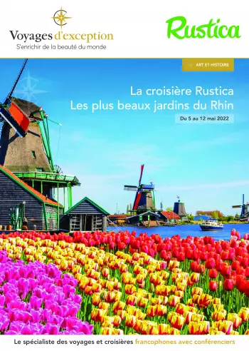 Couverture de la brochure du voyage La croisière Rustica - Les plus beaux jardins du Rhin
