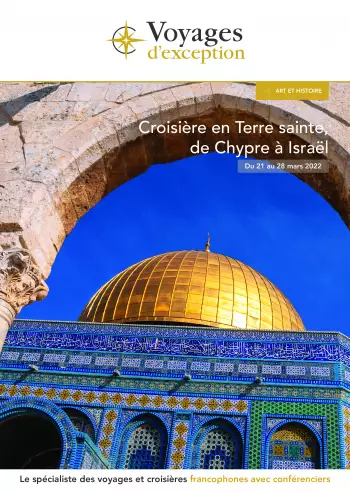 Couverture de la brochure du voyage Croisière en Terre sainte : de Chypre à Israël