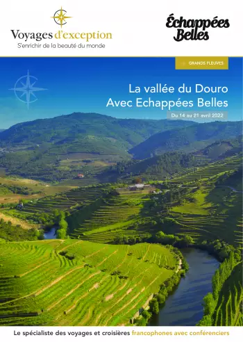 Couverture de la brochure du voyage La vallée du Douro avec Echappées Belles