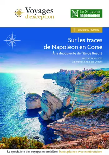 Couverture de la brochure du voyage Sur les traces de Napoléon en Corse, à la découverte de l'île de Beauté