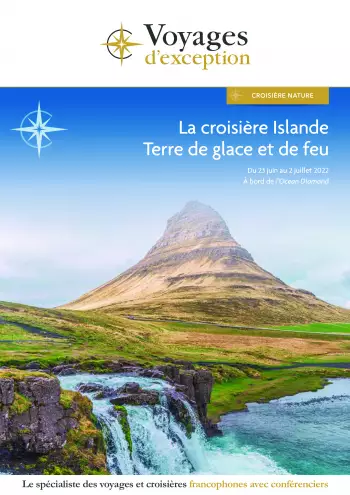 Couverture de la brochure du voyage Croisière Islande en Terre de glace & de Feu