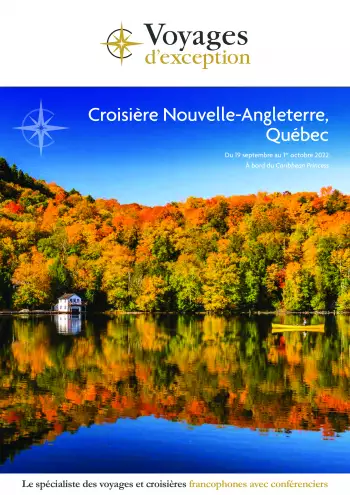 Couverture de la brochure du voyage Croisière Nouvelle-Angleterre et Québec