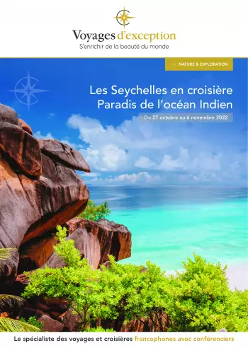 Couverture de la brochure du voyage Les Seychelles en croisière, Paradis de l’océan Indien