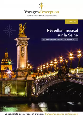 Couverture de la brochure du voyage Réveillon musical sur la Seine