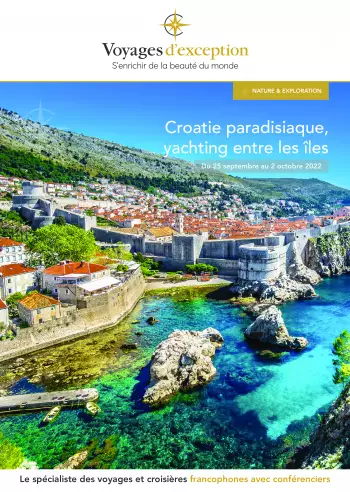 Couverture de la brochure du voyage Croatie paradisiaque, yachting entre les îles