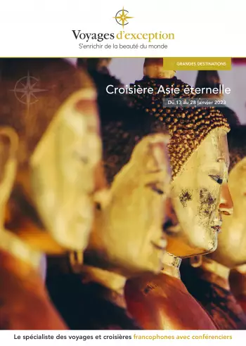 Couverture de la brochure du voyage Croisière Asie éternelle