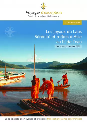 Couverture de la brochure du voyage Les joyaux du Laos