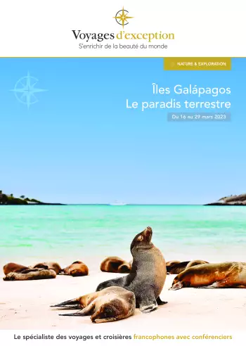 Couverture de la brochure du voyage Croisière aux Galápagos : cap sur le paradis terrestre
