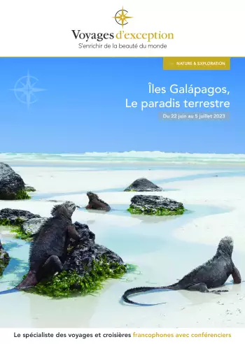 Couverture de la brochure du voyage Croisière dans l'Archipel des Galápagos