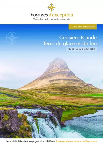 Couverture de la brochure du voyage Croisière Fjords & Baleines en Islande