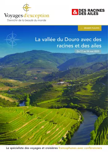 Couverture de la brochure du voyage La vallée du Douro avec des Racines et des Ailes