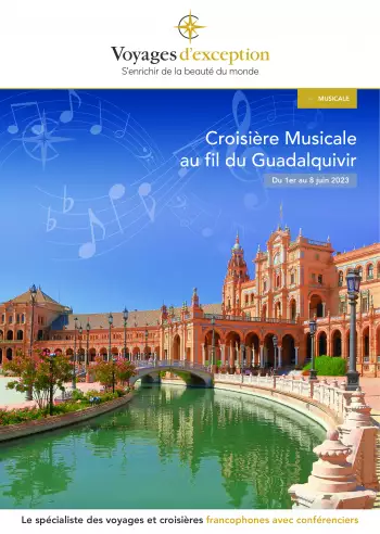 Couverture de la brochure du voyage Croisière Musicale au fil du Guadalquivir