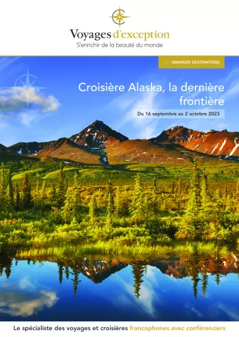 Couverture de la brochure du voyage Croisière Alaska, la dernière frontière
