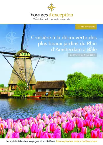 Couverture de la brochure du voyage Croisière à la découverte des plus beaux jardins du Rhin d'Amsterdam à Bâle